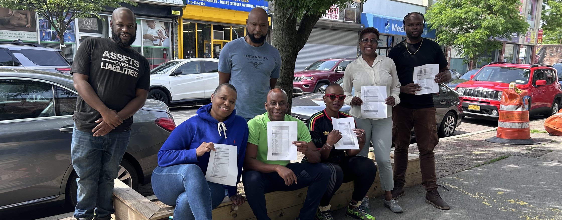 Participants in M2M's first Nuts & Bolts cohort, Bronx, spring 2026